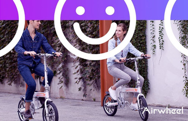 Airwheel R5 intelligent electric assist bike