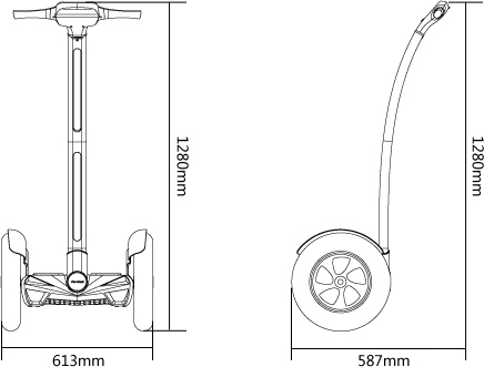 self-balancing electric scooter