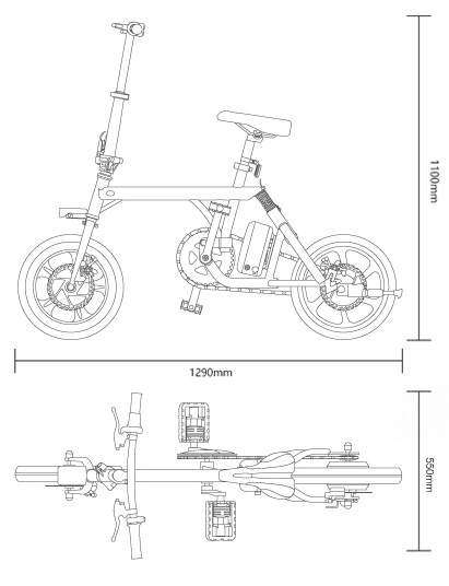 Airwheel R3electric assist bicycle 