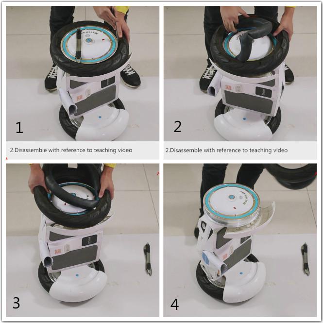 electric self-balancing scooter