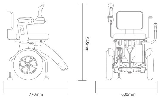 self-balancing wheelchair