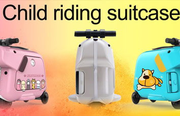 Airwheel kids electric luggage